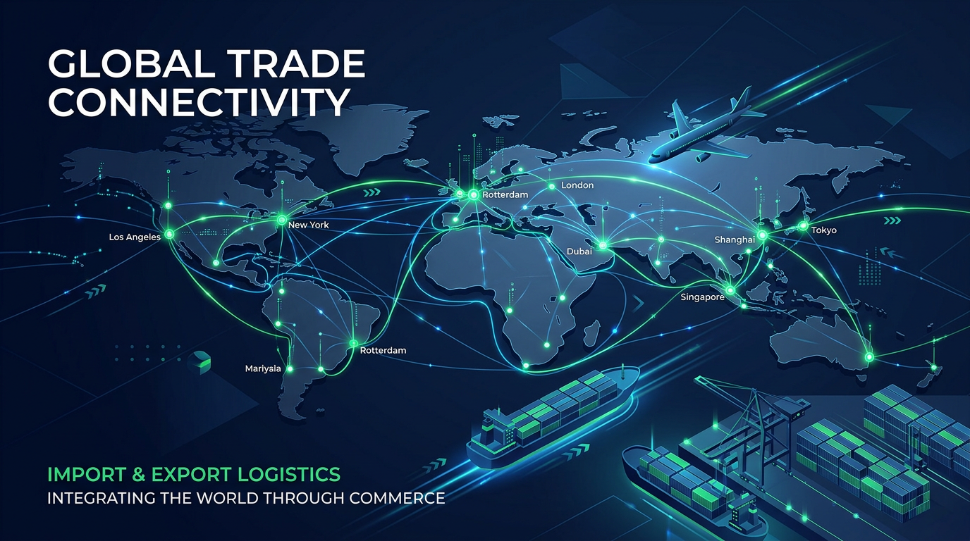 Import and export ERP – trade compliance, multi-currency, and documentation for cross-border traders in the UAE, Saudi Arabia, Qatar, India, and New Zealand.